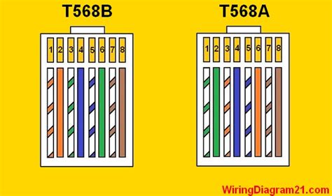 This article shows a straight through or straight cable color code with wiring. Cat 5 Wiring Diagram 568b