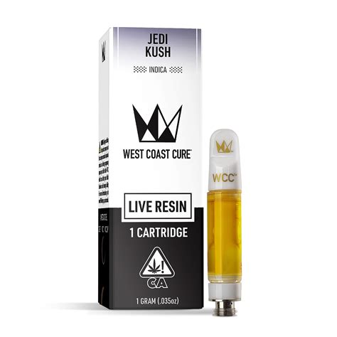 West Coast Cure Jedi Kush Live Resin Cartridge Leafly