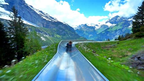 Switzerland Mountain Coaster Youtube