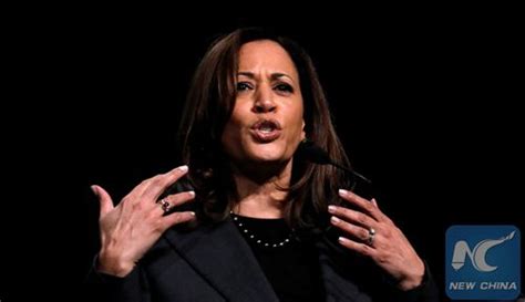 Us Black Female Senator Joins Race For Presidency Global Times