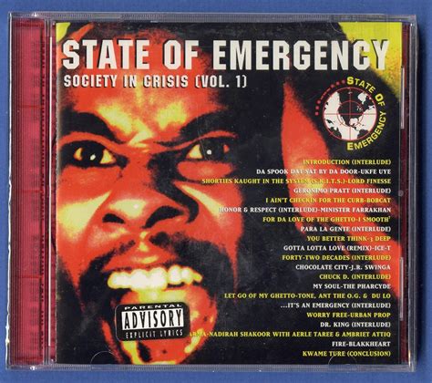 Amazon.com: State of Emergency: Society Under Siege 1: CDs & Vinyl