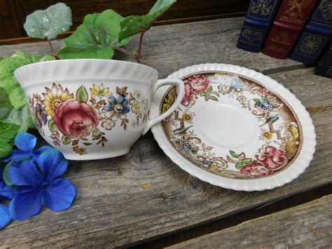 Set Of Vintage Johnson Brothers China Devonshire Cups And Etsy