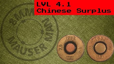 Surplus 8mm Ammo Review Chinese Part 1 1952 Youtube