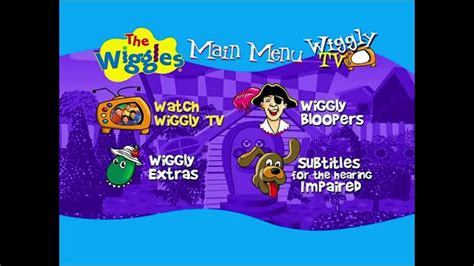 The Wiggles Wiggly Tv Dvd Menus Youtube