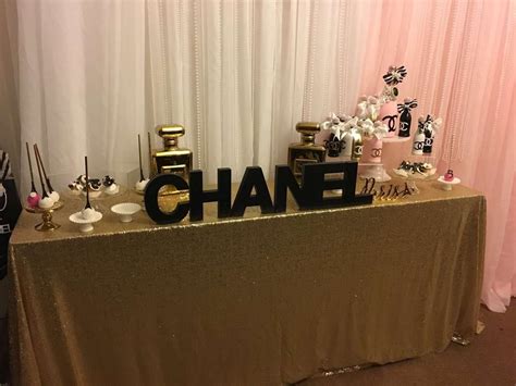 Coco chanel party decoration ideas. Coco Chanel Birthday Party Ideas | Chic birthday party ...
