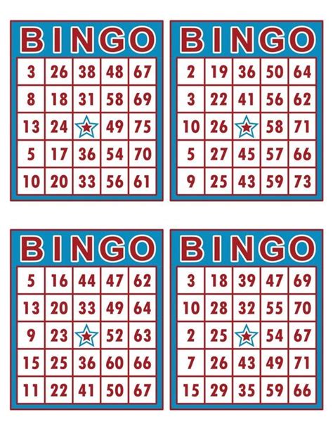 Pin On Bingo Sheets