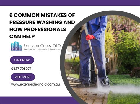 Common Mistakes Of Pressure Washing And How Professionals Can Help