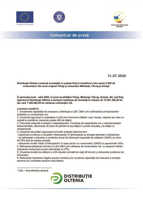 Ce site respecte les principes de la charte honcode. Distribuție Oltenia continuă investițiile în județul Dolj ...