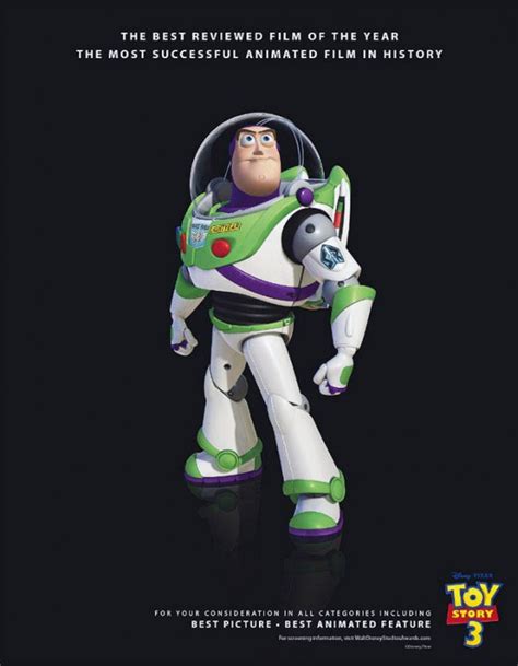 The Toy Story 3 Oscar Campaign Posters