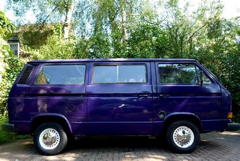 Vw Volkswagen T25 T3 Camper Van 13 Month Mot Exp End Oct 2017 Twin Slider 1 9 Wbx