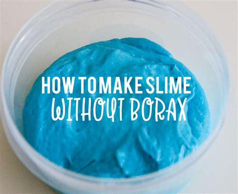How To Make Slime Without Borax How To Make Slime Kids Crafting