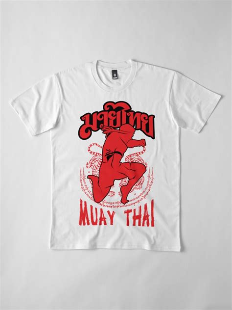 Muay Thai Flying Knee Thailand Martial Art T Shirt By Lu K Redbubble