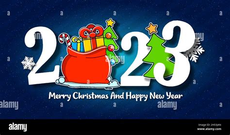 Vintage Merry Christmas And Happy New Year 2023 Get New Year 2023 Update