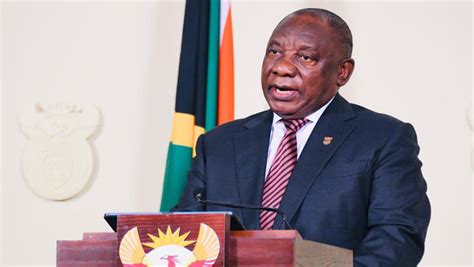 I wish to thank honourable members and the people of south africa for their patience and forbearance. Ramaphosa to address the nation on country's COVID-19 response on Monday - SABC News - Breaking ...