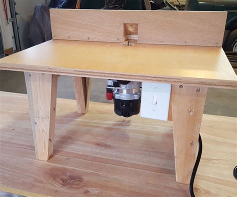 Diy Router Table 6 Steps With Pictures Instructables