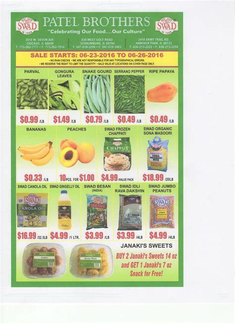 patel brothers near me weekly ad - Lara Woodcock