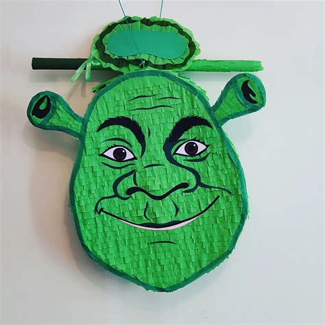 Shrek Shrek Piñata Shrek Birthday Shrek Party T For Etsy Israel
