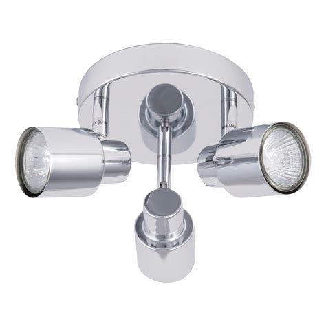 See more ideas about ceiling spotlights, light, ceiling. Modern Bathroom Ceiling Light Spotlight 3 Way Polished ...