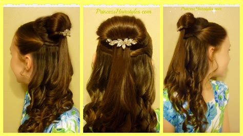 Belle hairstyle inspired from disney movie beauty and the beast. Belle Hairstyle Tutorial, Beauty and The Beast Inspired ...