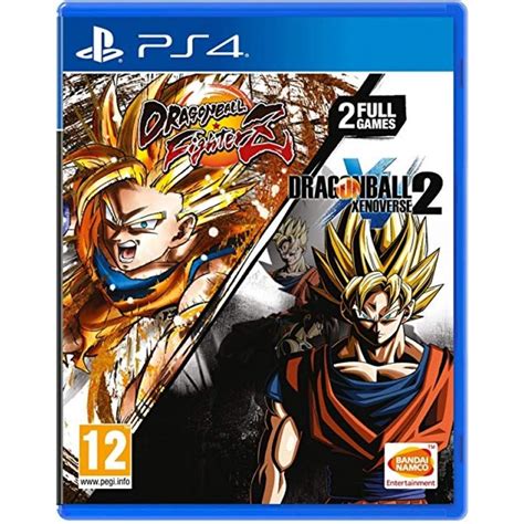 Playstation Ps4 Dragon Ball Fighterz And Dragon Ball Xenoverse 2 Double