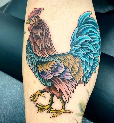 Amazing Rooster Tattoos With Meanings Body Art Guru