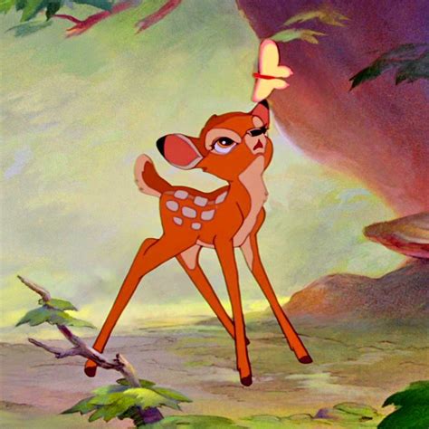 Day 8 Favorite Animal Bambi Because He Has Such Sweet Inocence And