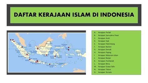 Kerajaan Kerajaan Islam Di Indonesia Youtube