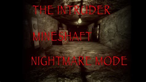 Roblox The Intruder Mineshaft Beating Nightmare Mode Easily Youtube