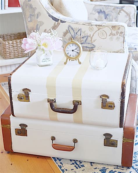 Repurpose A Vintage Suitcase For Your Decor
