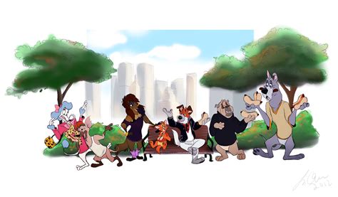 Part4 Oliver And Company Weasyl