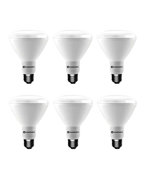 Ecosmart 65 Watt Equivalent Br30 Dimmable Led Light Bulb Bright White