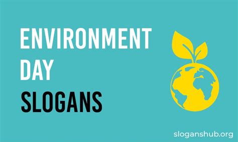 250 World Environment Day Slogans And Environment Day Slogans For Kids