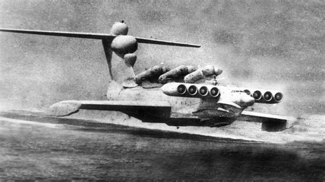 Lun Class Ekranoplan Ground Effect Vehicle Soviet Union 1987