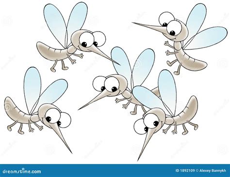 Gnats Stock Illustration Illustration Of Forest Drawing 1892109