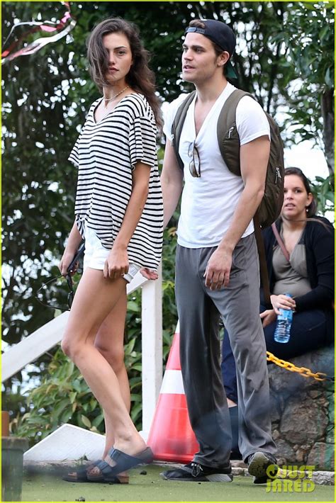 Paul Wesley And Phoebe Tonkin Look So Cute Together In Rio Photo