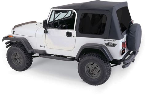Rampage Products 68035 Complete Soft Top Kit With Tinted Windows For 87