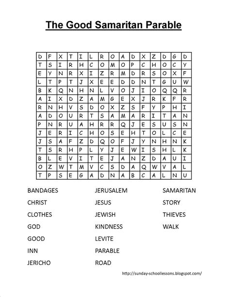 Printable Bible Puzzles For Youth Printable Crossword Puzzles