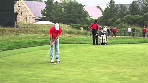 Most golfers tend to play the ball too far forward, causing a slew of miserable contacts. RORY MCILROY!! - YouTube