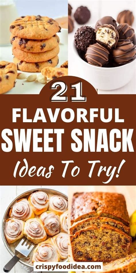 21 Easy Sweet Snacks That Youll Love Healthy Dessert Ideas