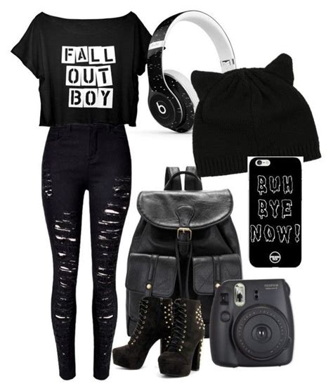 High School That False Emo By Abdiva03 Liked On Polyvore Featuring