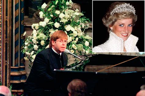 Palace didn't want Elton John to sing at Princess Diana's funeral
