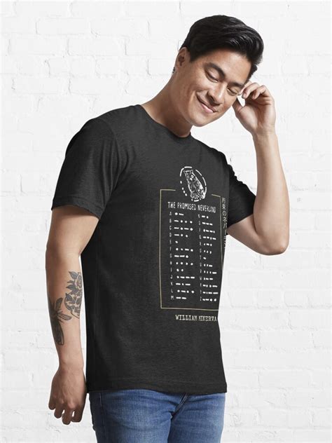Morse Code William Minerva The Promised Neverland T Shirt For Sale By Vaansilva Redbubble
