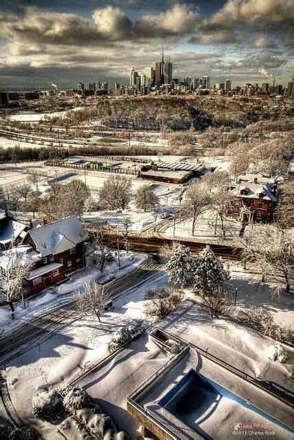 Toronto Canada Gets Snowed In March 2016 Photographer Unknown