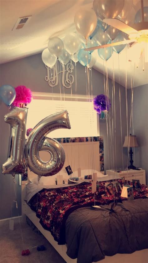 Check spelling or type a new query. 16th Birthday Surprise Idea | Birthday room decorations ...