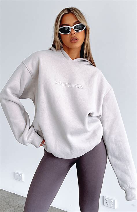 Stay Lifted Oversized Hoodie Moon White Fox Boutique Us