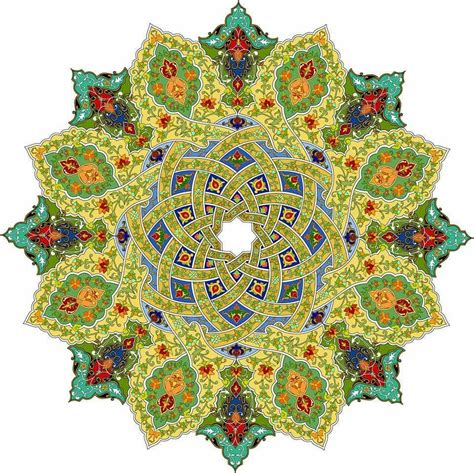 Pin By Msb Grafix On Tezhİp MİnyatÜr Arabesque Design Islamic Art