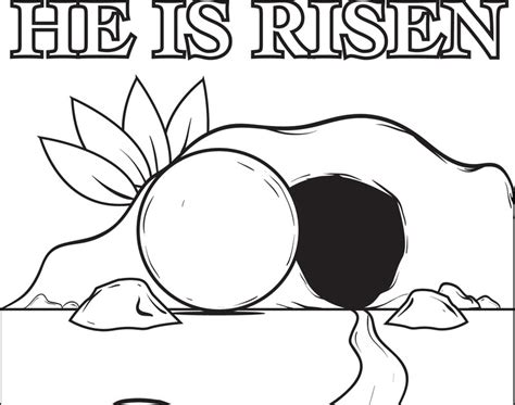 16 Jesus Has Risen Coloring Pages Printable Coloring Pages