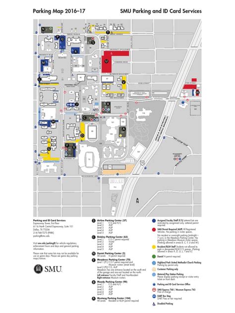 Smu Campus Parking Map Road Transport Transport