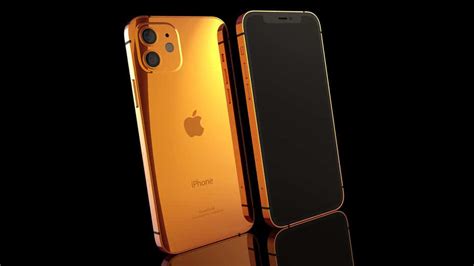 24k Gold Iphone 12 Mini Rose Gold Platinum Goldgenie International