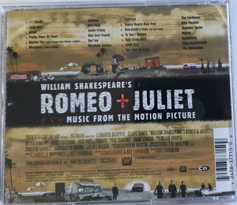 William Shakespeares Romeo Juliet Music From The Motion Picture